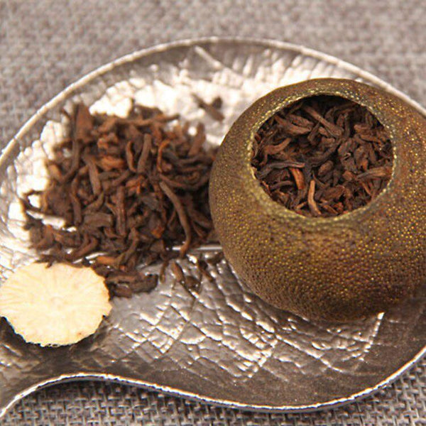 2020/2021 Chinese XinHui Tangerine Peel Ripe Pu-erh Tea,Shu Pu-erh Tea 100g