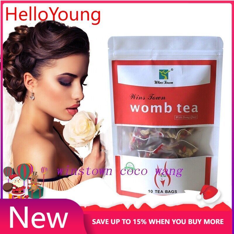 Female Fertility Tea Womb Detox Pyramid Triangle Tea Bag Yoni Uterine Detox Tea Main image