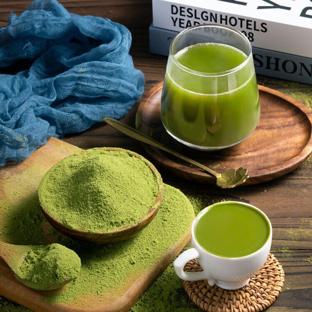 Authentic Matcha Green Tea Powder: Small Bag Packaging, Perfect Brewing Main image