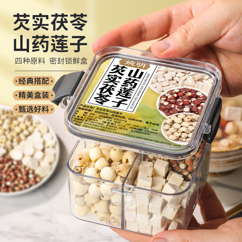 Poria 205g Sishen Soup Health Tea Wanming Yam Lotus Seed Gorgon Secondary image