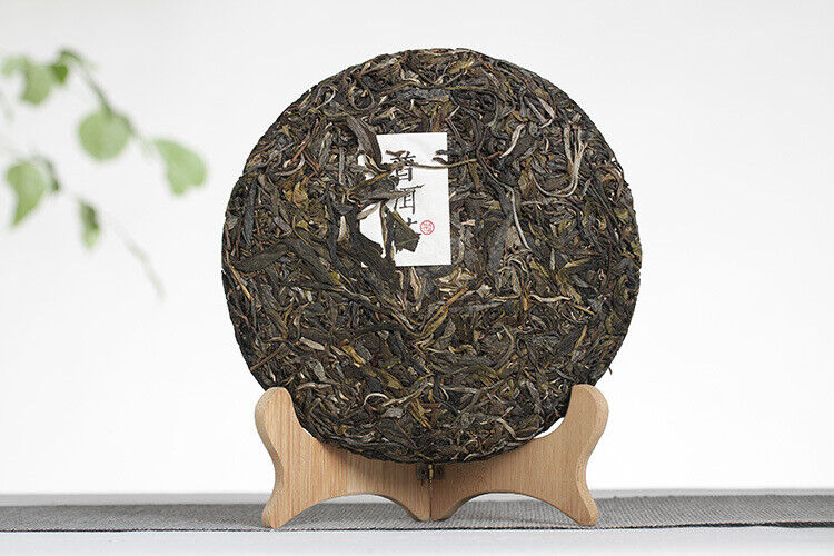 HelloYoung 357g Yunnan Pu'er Tea Banzhang One Leaf (5/1) Puer Raw Cake Seven Seeds Cake Tea