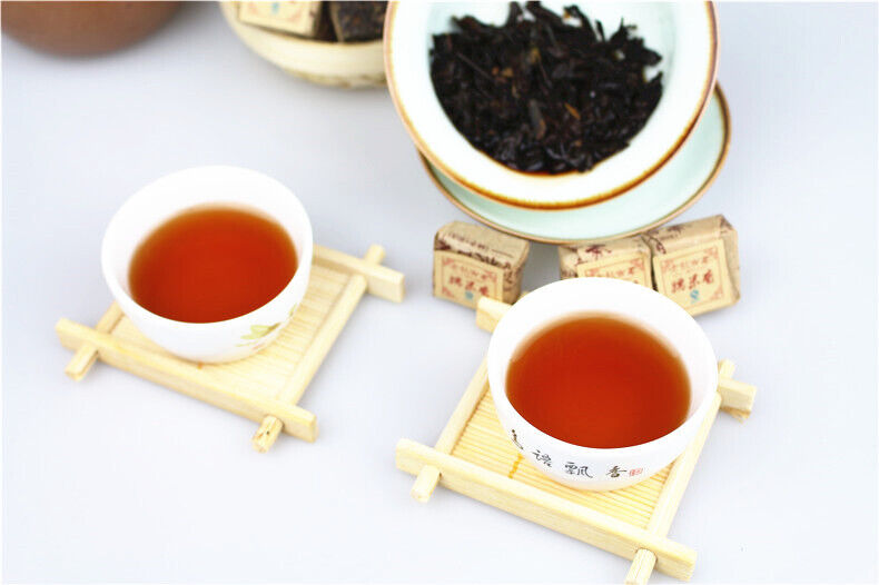 HelloYoung 500g Yunnan Menghai Glutinous Rice Pu-erh Tea Pu-erh Mini Tuocha Square Brick