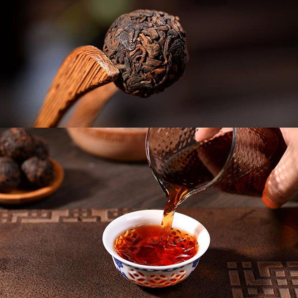 HelloYoung Yunnan PU-ERH TEA Ripe Puer Tea Fragrant Tuocha China 20pcs/lot about 200g