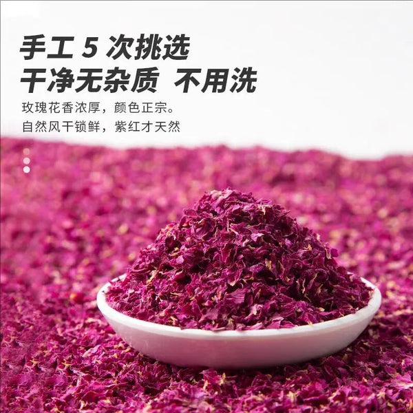 Edible Dried Rose Petals 97g Real Organic Rose Flowers for Tea Baking