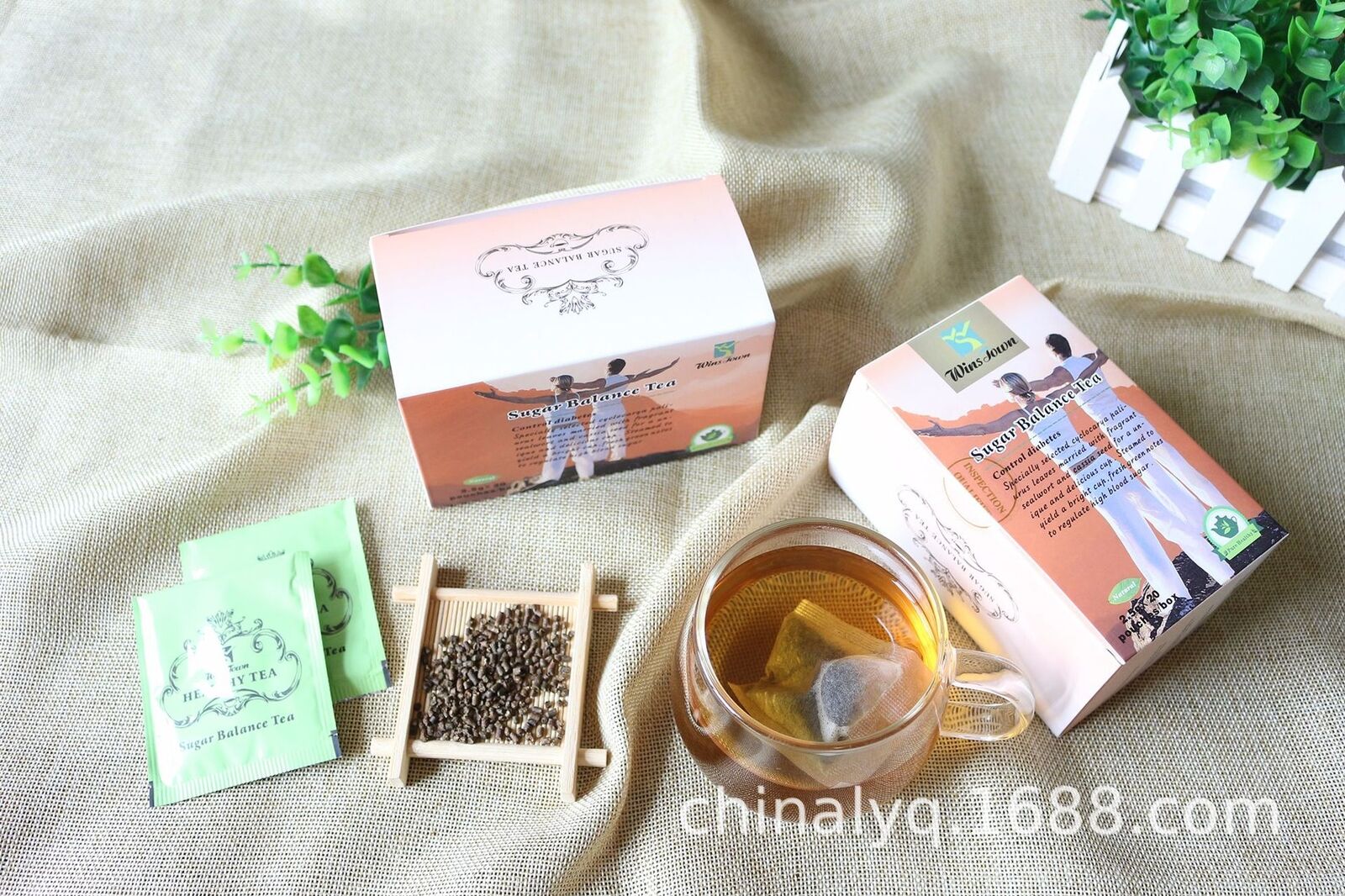 Healthy Tea for Sugar Balance 2.5g*20 Bags Sugar Control Tea Natural
