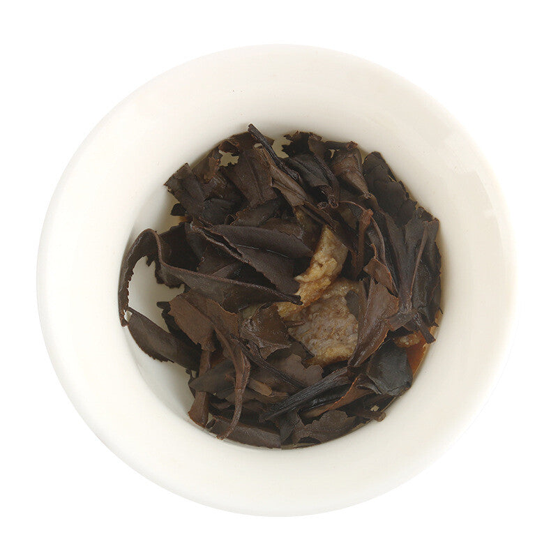 350g Fuding White Tea Tangerine peel and Shou Mei tea cake Alpine sun-cured tea Main image