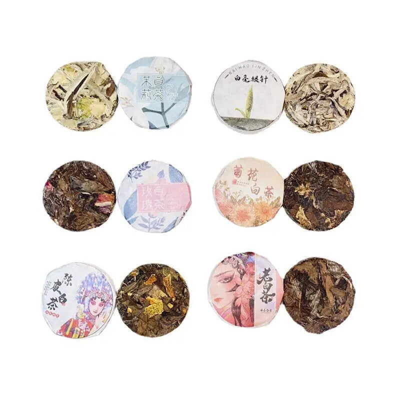 Fuding Orange Peel Shoumei Cake Opera Chenpi White Tea Mini White Tea Cake 250g Secondary image