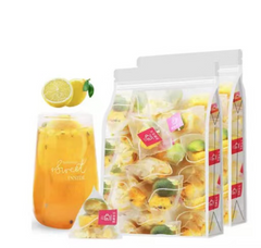 30 Packs Kumquat Lemon Passion Fruit Tea Bag Flower Fruit Tea Healthy Drink