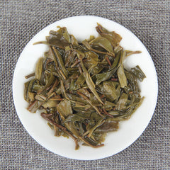 HelloYoung 150g Golden BarIceland Gold Brick Puerh Raw Brick Tea Mengku Gold Leaf Flower