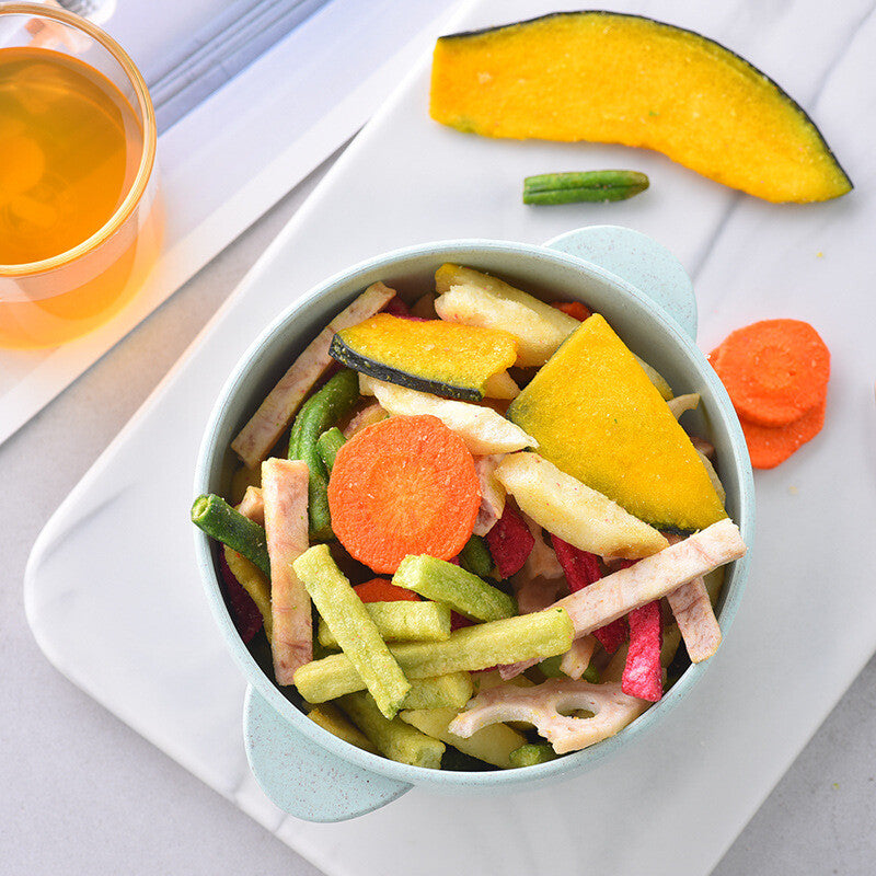 Dried Fruit and Vegetable Mixed Crispy Fruit Vegetable Healthy Vegetarian Snacks