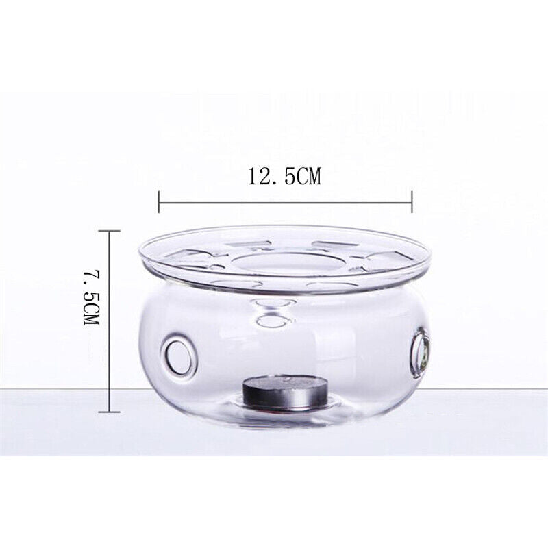 Teapot Warmer Base Clear Teapot Holder Glass Teapot Warmer Teapot Candle Warmer