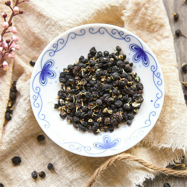 HelloYoung Wild Black Lycium Barbarum Chinese Specialty Herbal Tea Health Tea Scented Tea
