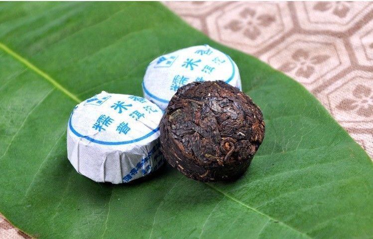 HelloYoung 100g Chinese Ripe Puer Tea Yunnan Mini Puer Black Tea Organic Tea Healthy Drink
