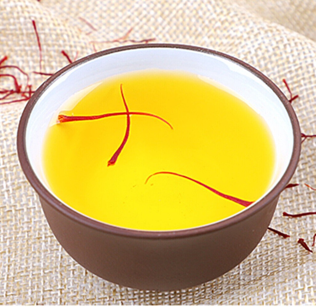 Premium Saffron Stigma Tea 1g Chinese Herbal Tonic Crocus Flower