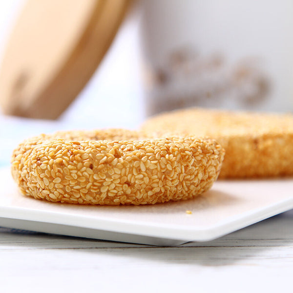 Perfect for Breakfas,Glutinous Rice Mochi Sesame Filling Traditional Snackt