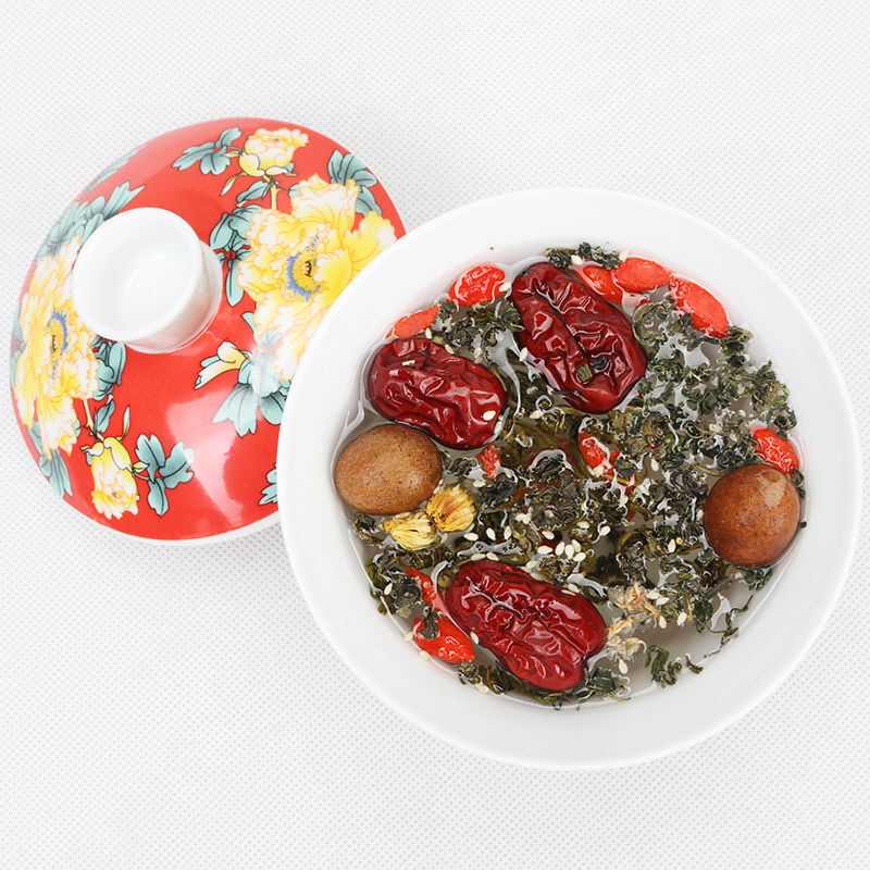 GaiBowl Tea Eight Treasures Tea Chrysanthemum Wolfberry RedDate Guiyuan Tea 800g Secondary image