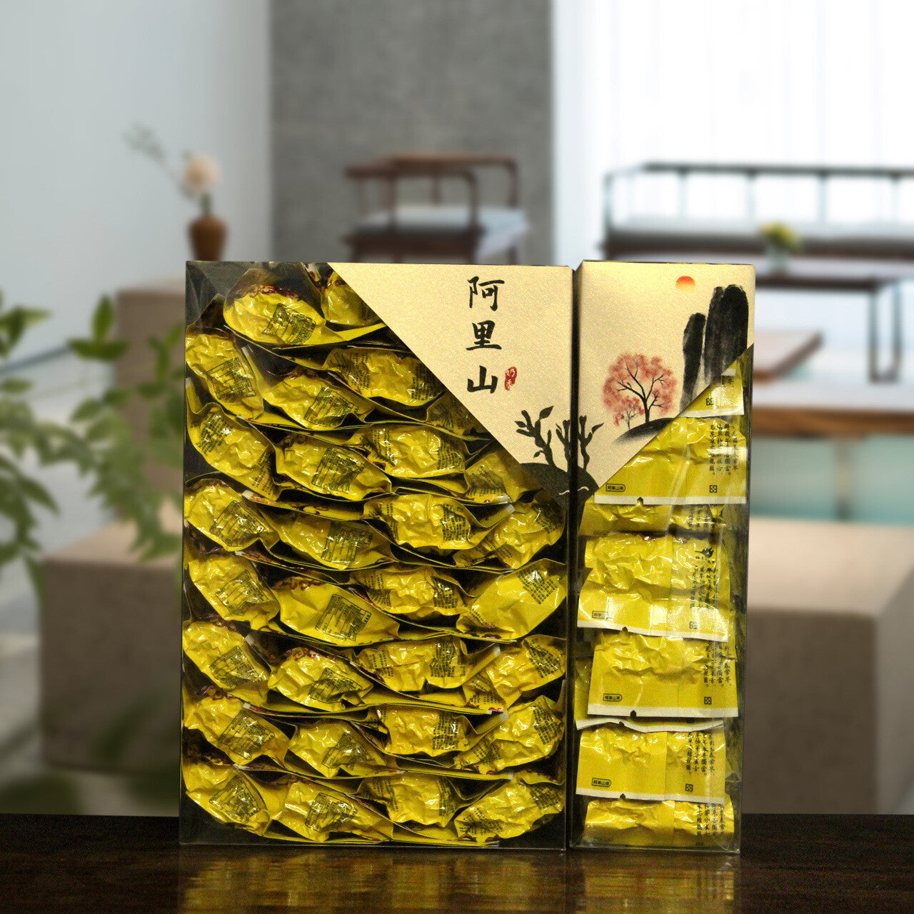 250g Ali Mountain Carbon Baked Oolong Green Tea High Altitude Organic Green Tea Secondary image