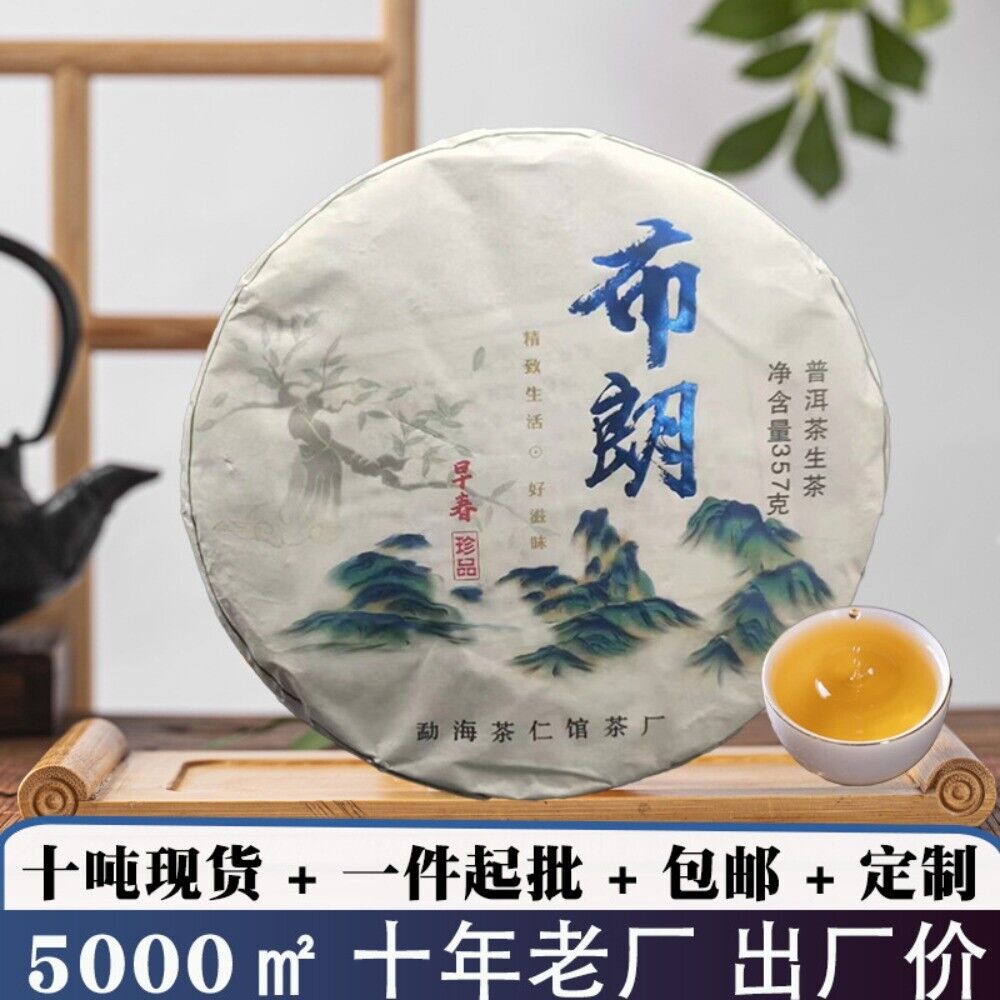 Yunnan Menghai Raw Pu-erh Tea Cake 357g Premium Sheng Puer Main image