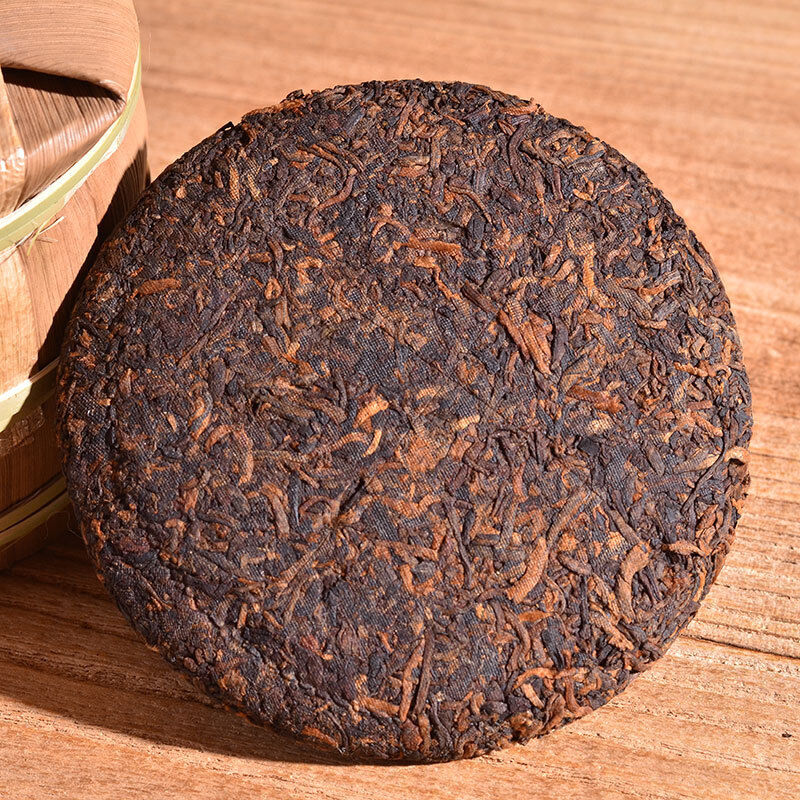 HelloYoung Yunnan Pu'er Ripe Tea Cake 100g Palace Small Cake Pu'er Tea