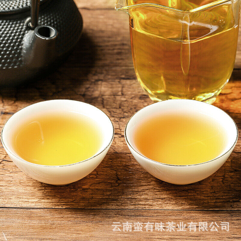 HelloYoung 500g Yunnan Pu-erh Tea Brick Tea Mu Ming and Drink Old Tree Raw Tea Brick