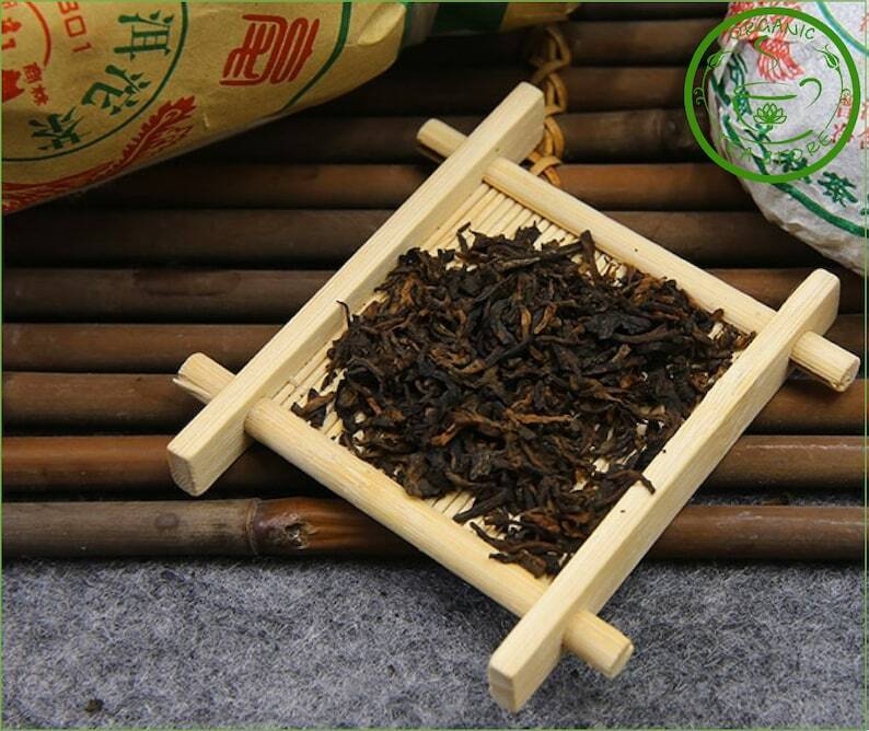 Chinese Puerh Tea Pur-erh  Cake 100g Chinese Tea Ripe Puer Puerh