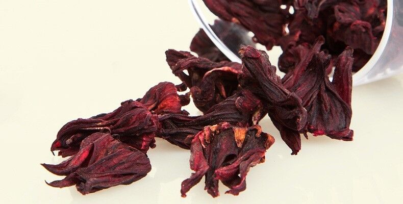 Organic Hibiscus Tea Roselle Tea Natural Flower Scented Tea Fit Detox Herbal Tea