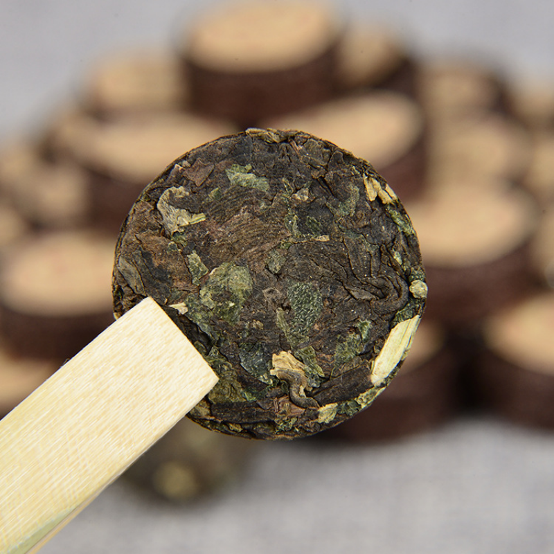 HelloYoung Yunnan Puerh Tea Glutinous Fragrant Ripe Tuo Tea Strong Fragrant Small Jade Cake