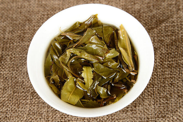 HelloYoung 500g Yunnan Pu'er Tea Old Banzhang Gold Leaf Pu'er Old Yellow Tablet Raw Tea