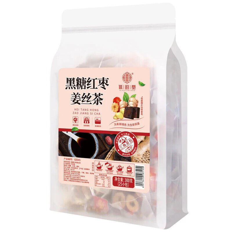Black Sugar Red Date Ginger Silk Tea Herbal Tea 300g Main image