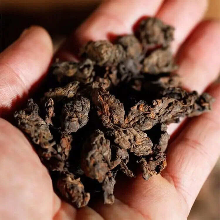 Chinese Fossil Pu'er Tea Healthy Slimming Old Rock Tea Laochatou Loose Leaf Tea