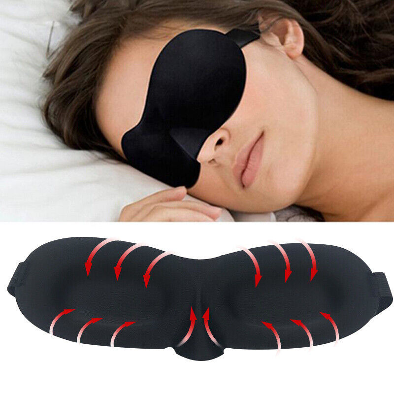 Sleep Eyes Mask Weiche Massage Augenmaske Schlafende Augenmaske Auge Entspannen