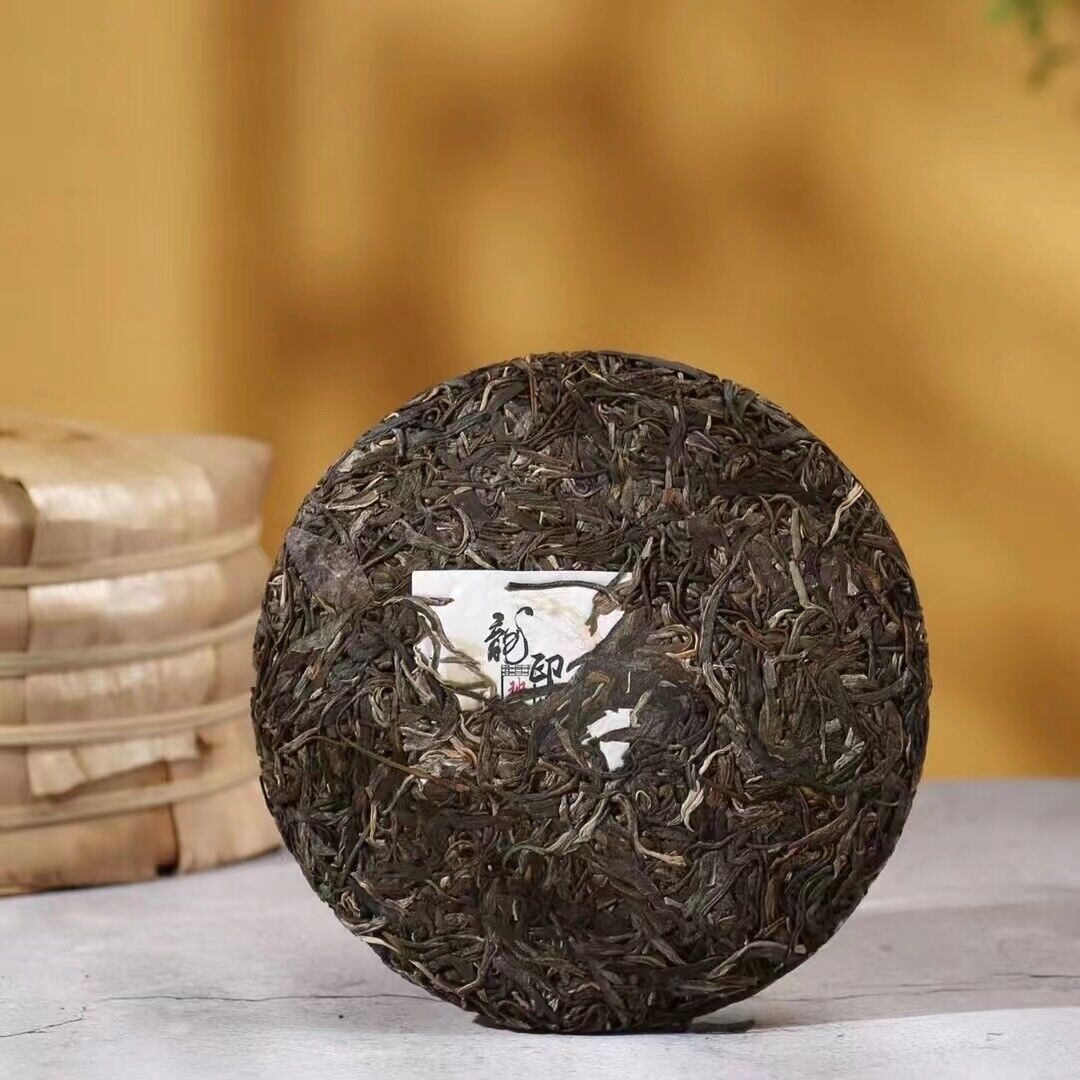 HelloYoung Yunnan Tea Long Yin Ban Zhang Pu'er Tea Raw Tea 357g Cake Tea Secondary image