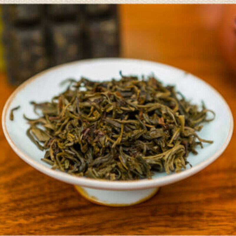 HelloYoung Genuine Jun Shan Huang Cha China Yellow Tea Mini Gold Brick Pressed Tea 45g Box