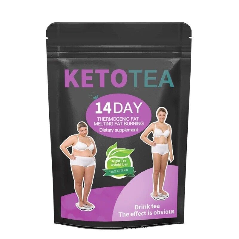 Weight Loss Skinny Fat Burn Flat Tummy Keto Tea (56 ) 28 Days & Night Detox Tea Main image