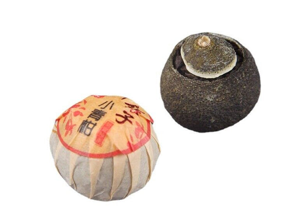 HelloYoung 500g Gift Tea Xiao Qing Guan Pu'er Tea Xin Hui Chen Pi Pu'er Tea Healthy Drinks