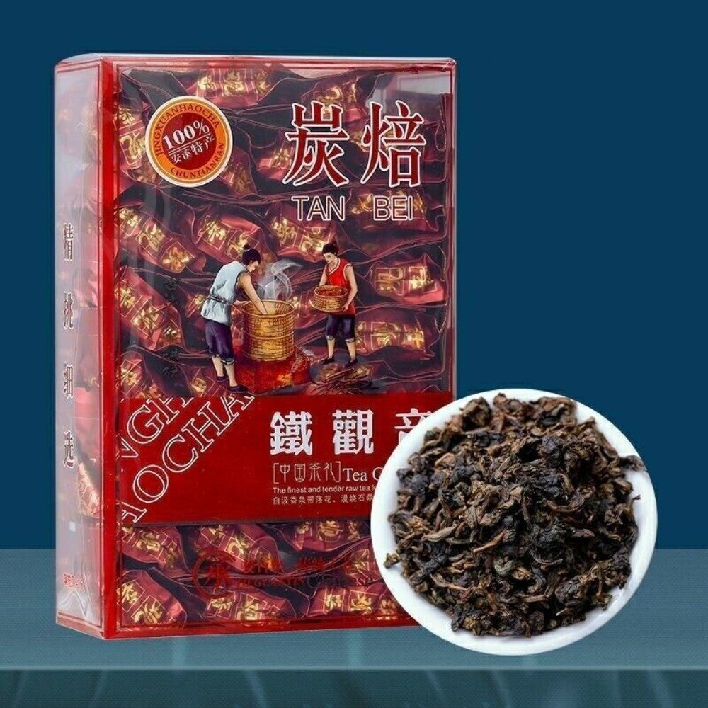 Dragonfly Head Black Oolong Tea Rich Roasted Flavor Premium Loose Leaf Secondary image