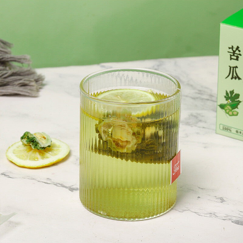 Summer Fresh and Healthy Fruit Tea Triangle Bag Tea Bitter Melon and Lime Tea Main image