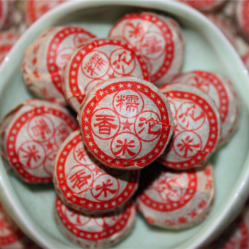 HelloYoung 500g Yunnan Pu-erh Tea Glutinous Rice Fragrance Tuo Tea Ripe Tea 云南普洱茶 糯米香沱茶