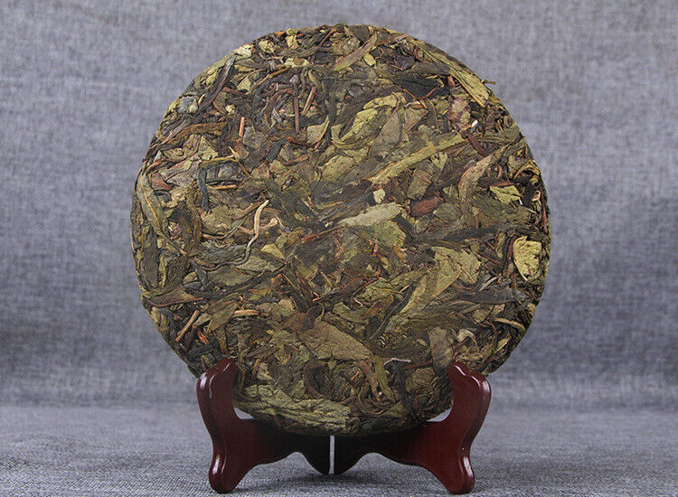 HelloYoung 357g Yunnan Pu'er Raw Tea Seven Seed Cake Tea Leaves Lincang Iceland Gold Leaf