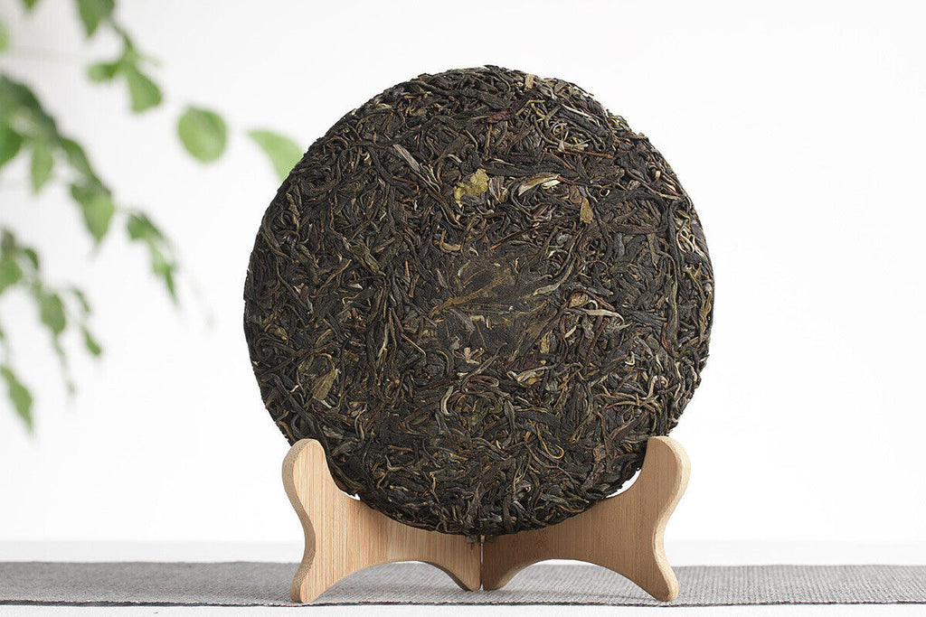 357g Old Puerh Raw Tea Seven Seed Cake Yunnan Puerh Tea