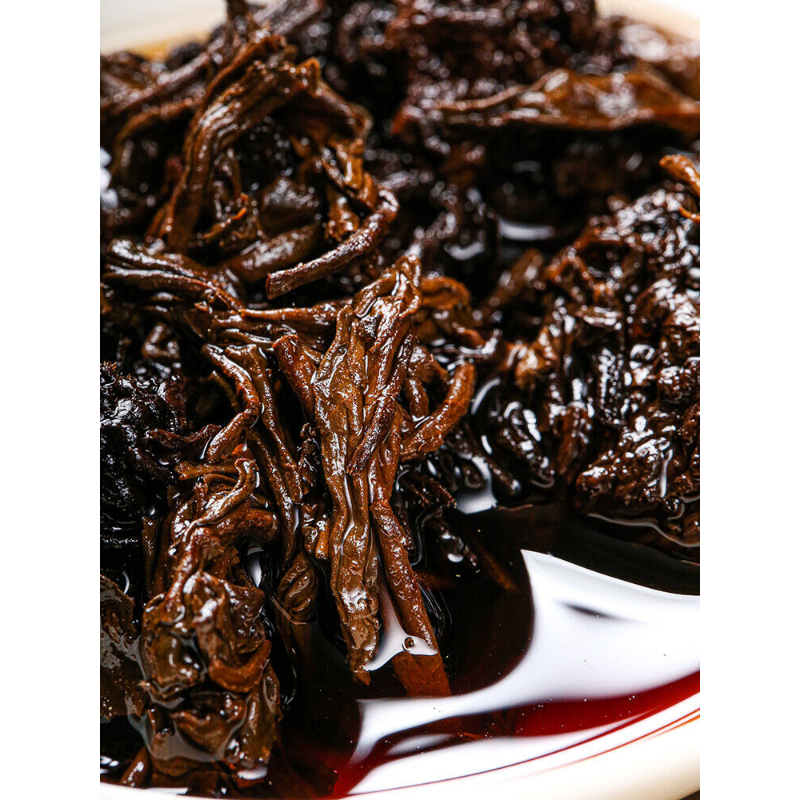 Ripe Cha  Pu'er 5 Years Aged Puer Tea LAO CHA TOU * Ba Jiao Ting Pu-erh 400g