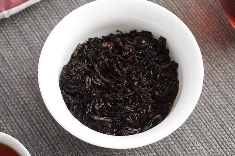 HelloYoung 357g Yunnan Pu'er Tea Banzhang Ancient Rhyme Aged Ripe Cake Seven Seed Cake Tea