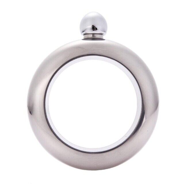 Wine Bottle Alcohol Drinkware Bangle Bracelet Hip Flask Portable Whiskey Vodka