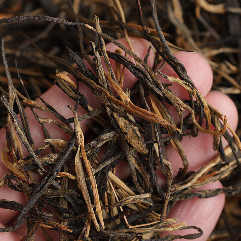 HelloYoung 500g Yunnan Dian Hong JD58 raw material Pine needles One bud one leaf (No.1) Main image