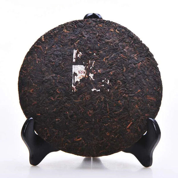 Yunnan Pu Erh Tea China Tea Shu Puer Ripe Cake Cooked Menghai Golden Buds 357g