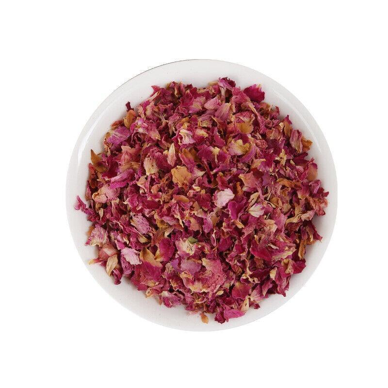 Pingyin Rose Edible Double Red Rose Petals - 50g Herbal Tea
