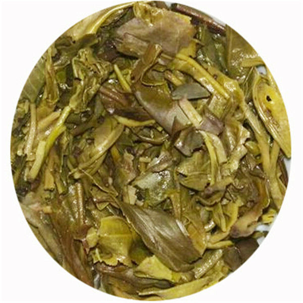 HelloYoung Cha Pu-Erh Tea Green Tea with Box Xiaguan Golden Silk TuoCha Puer Shen Puer 100g