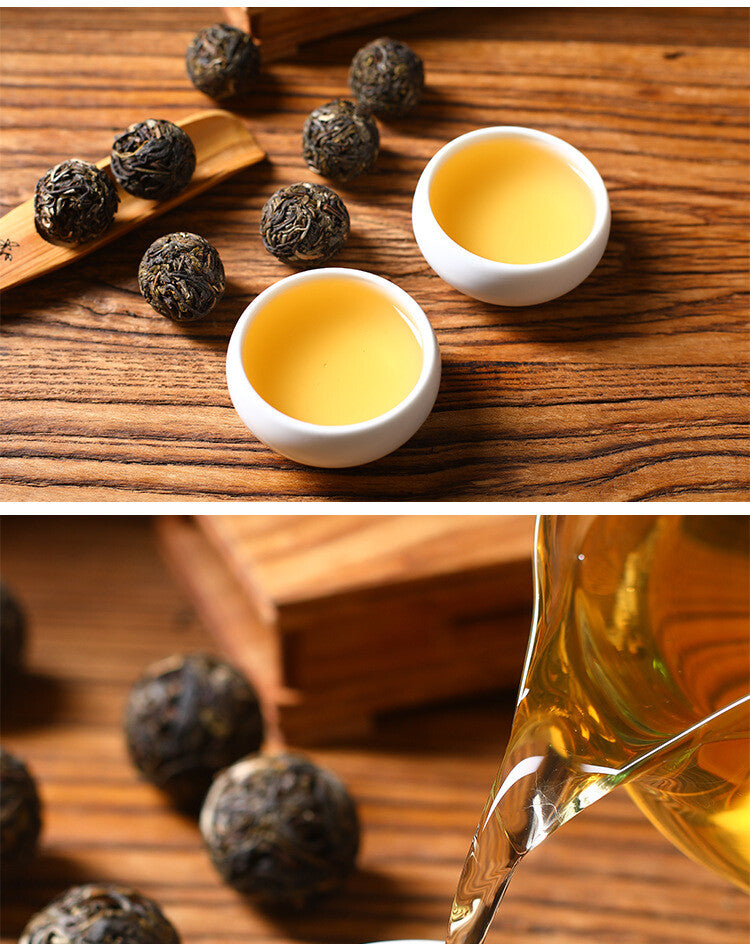 Yiwu Ancient Tree Longzhu Menghai Cooked Tea Xiao Tuo Tea Yunnan Pu'er Raw Tea