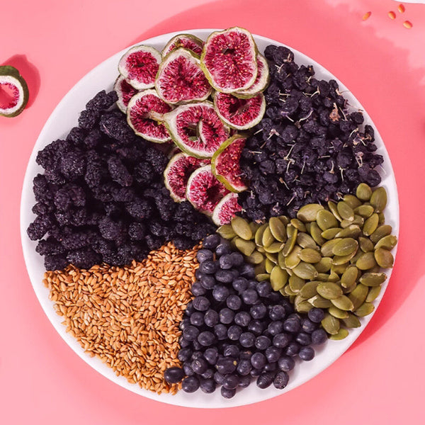 Female Hormone Balance Herbal Tea Goji Mulberry Flax Fig Detox Cycle Support
