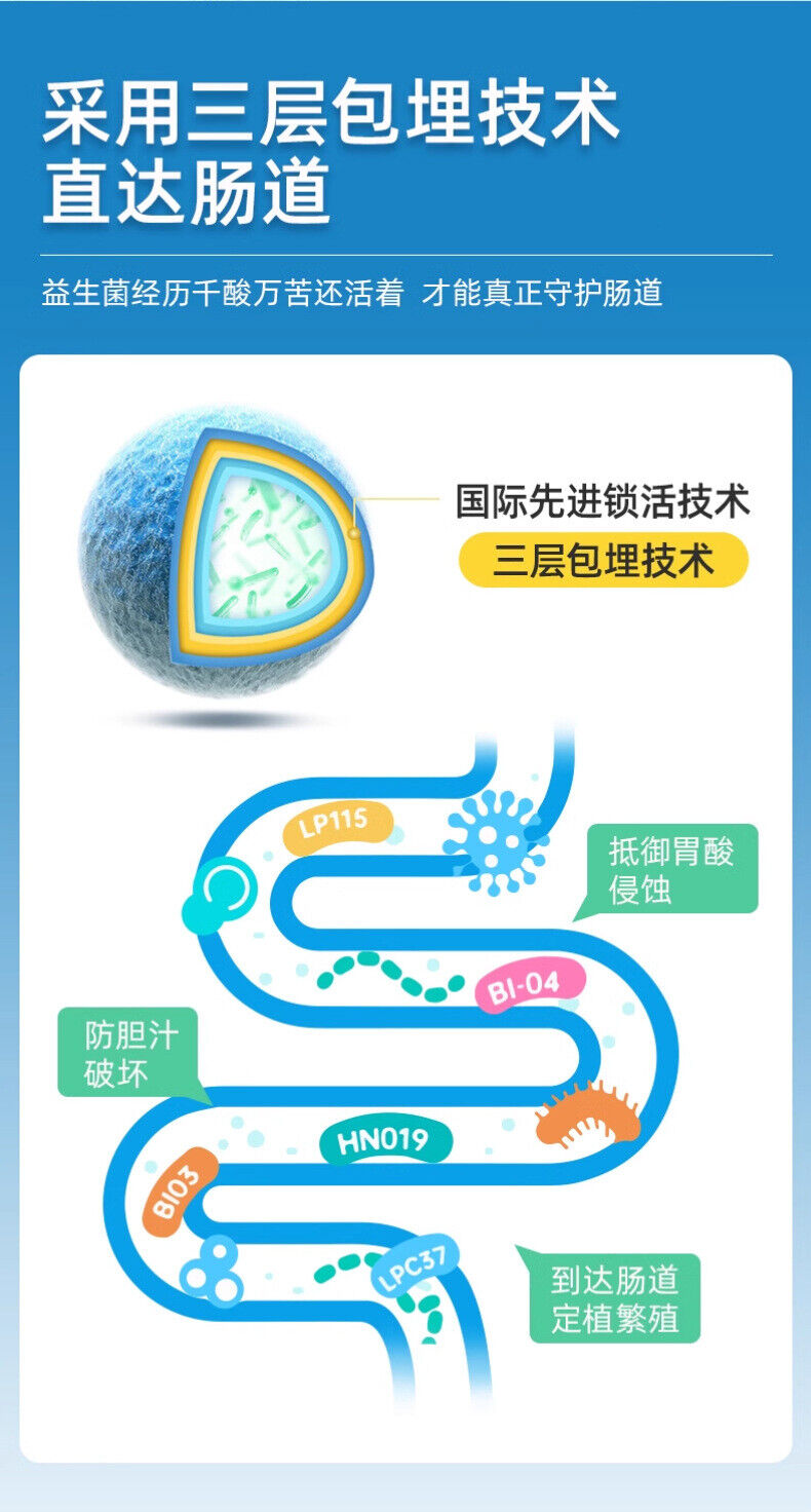 Probiotics Freeze-dried Powder Active Intestinal Probiotics Powder Solid Drink